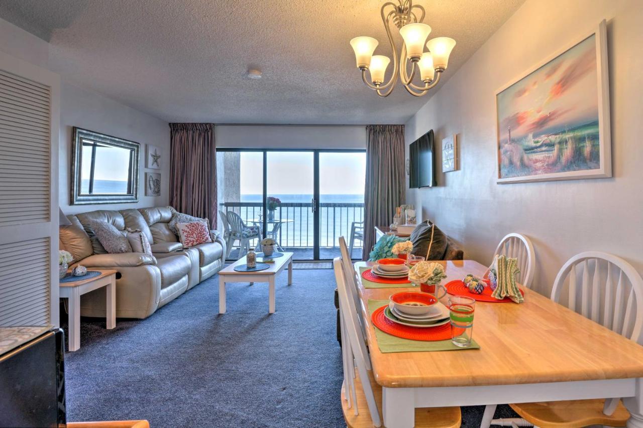 Myrtle Beach Condo With Ocean Views - Walk To Beach! Kültér fotó