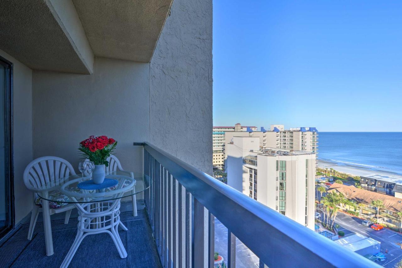 Myrtle Beach Condo With Ocean Views - Walk To Beach! Kültér fotó