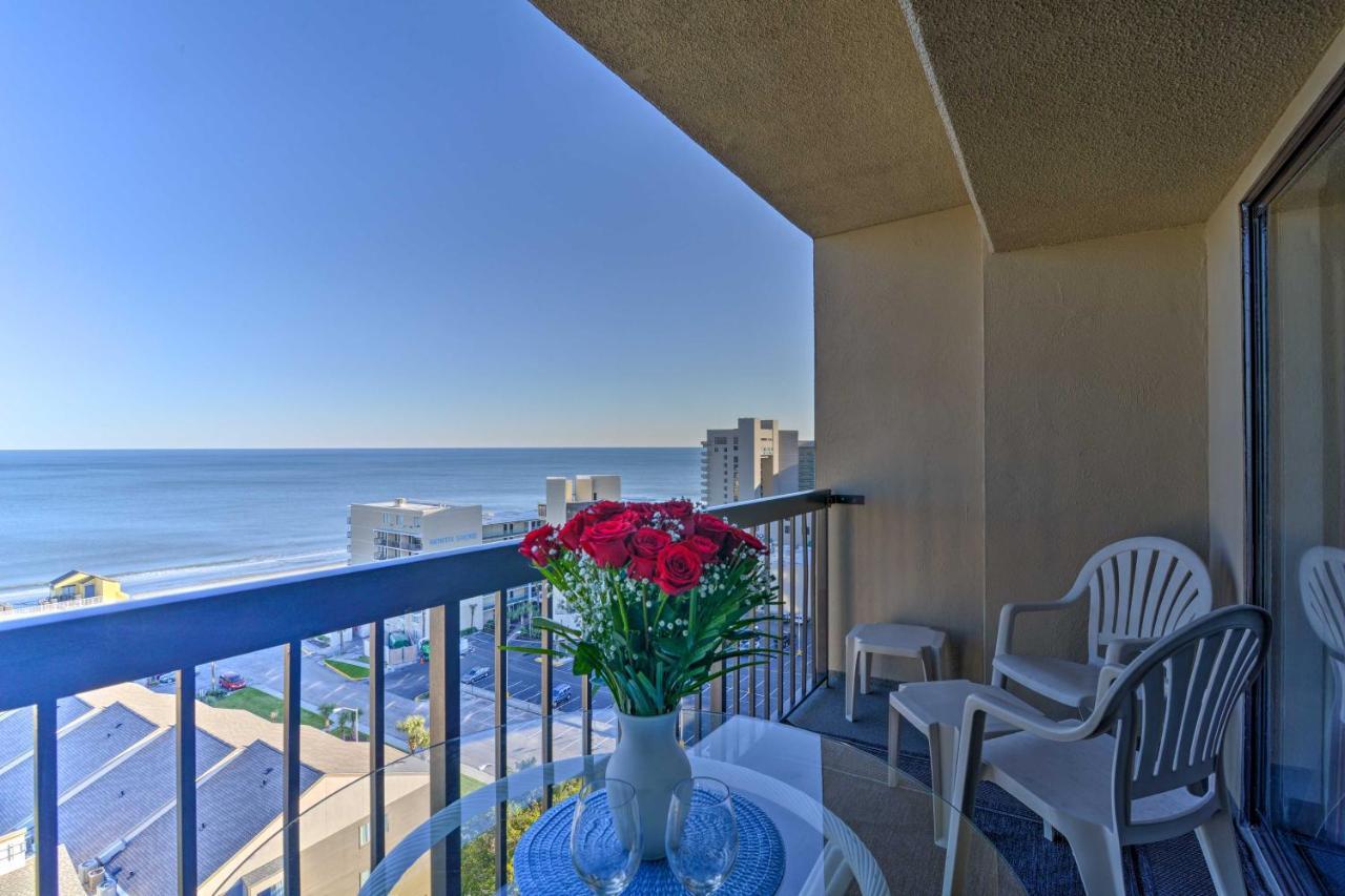 Myrtle Beach Condo With Ocean Views - Walk To Beach! Kültér fotó